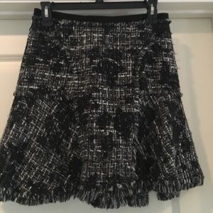 Rebecca Taylor tweed skirt size small
